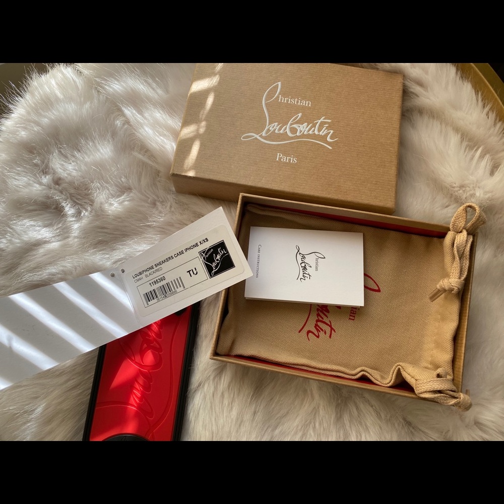 Loubiphone Sneakers Case IPhone  X/XS